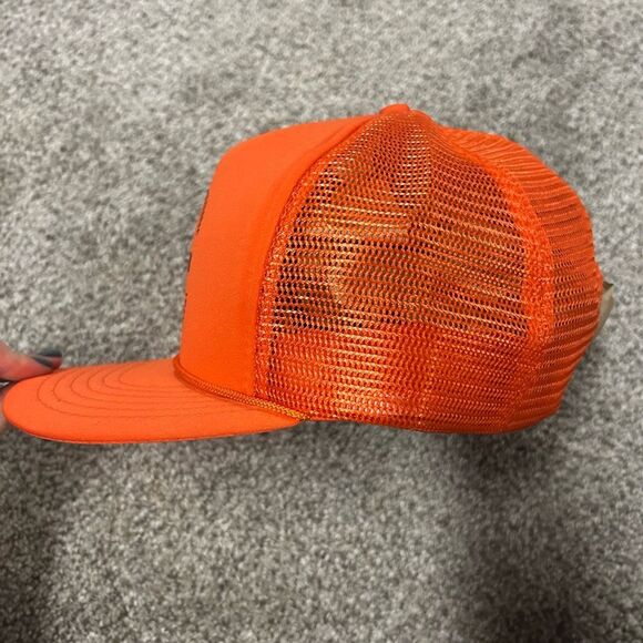 Crown Vintage Ozark Hunter Safety Clinic Instructor STL Orange SnapBack Hat Cap - Picture 2 of 10